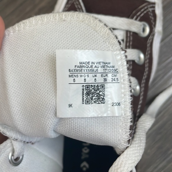 Brown Custom Converse - Picture 3 of 4